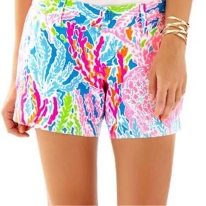 Lilly Pulitzer Callahan Short “Let’s Cha Cha” Size 14